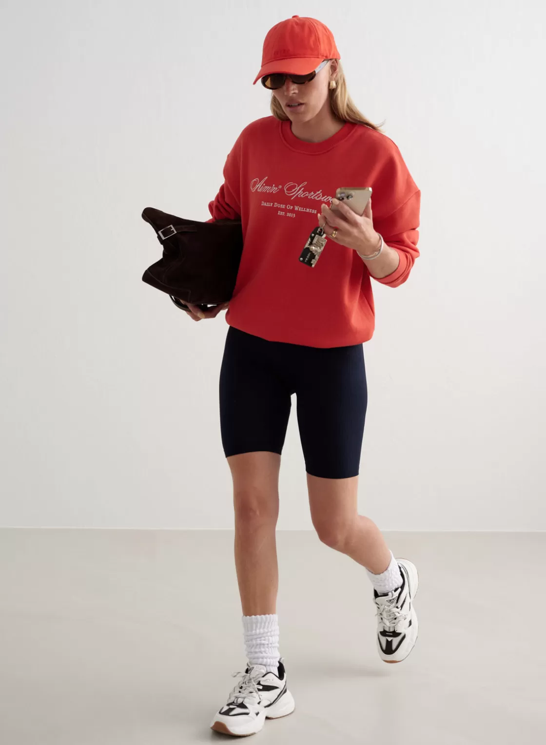 AIM’N 90's Red Heritage Sweatshirt 90s-red Flash Sale